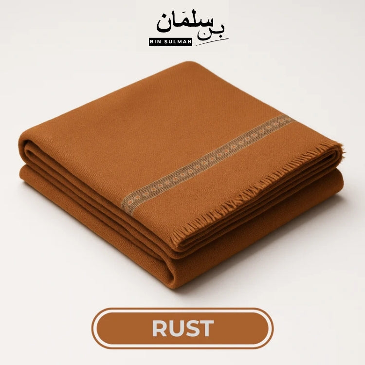 Men Shawls BS8 - Rust